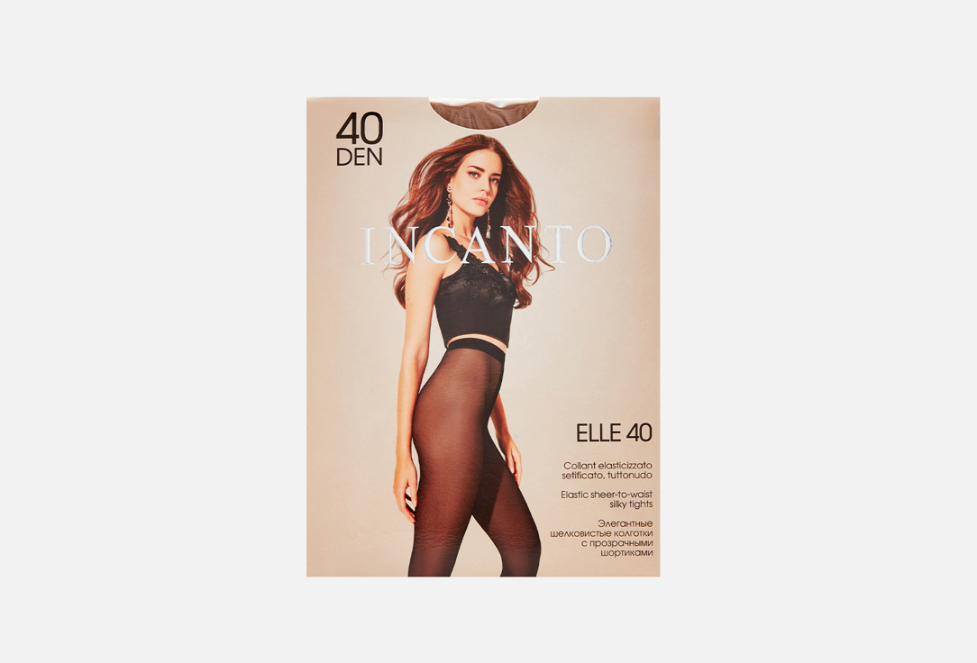 INCANTO Колготки тонкие Elle 40 melon 2