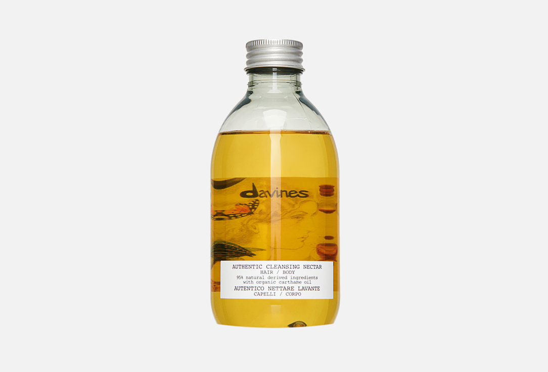 DAVINES Аутентик очищ.нектар д/волос и тела 280мл