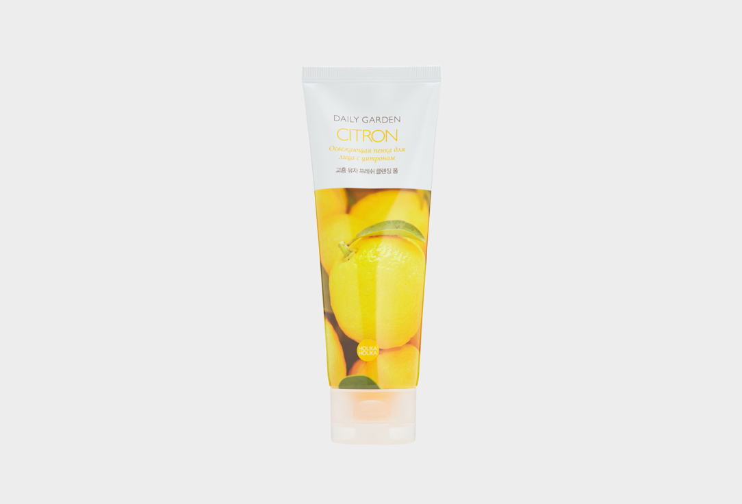 Holika Holika Пенка для лица очищающая Daily Garden цитрон