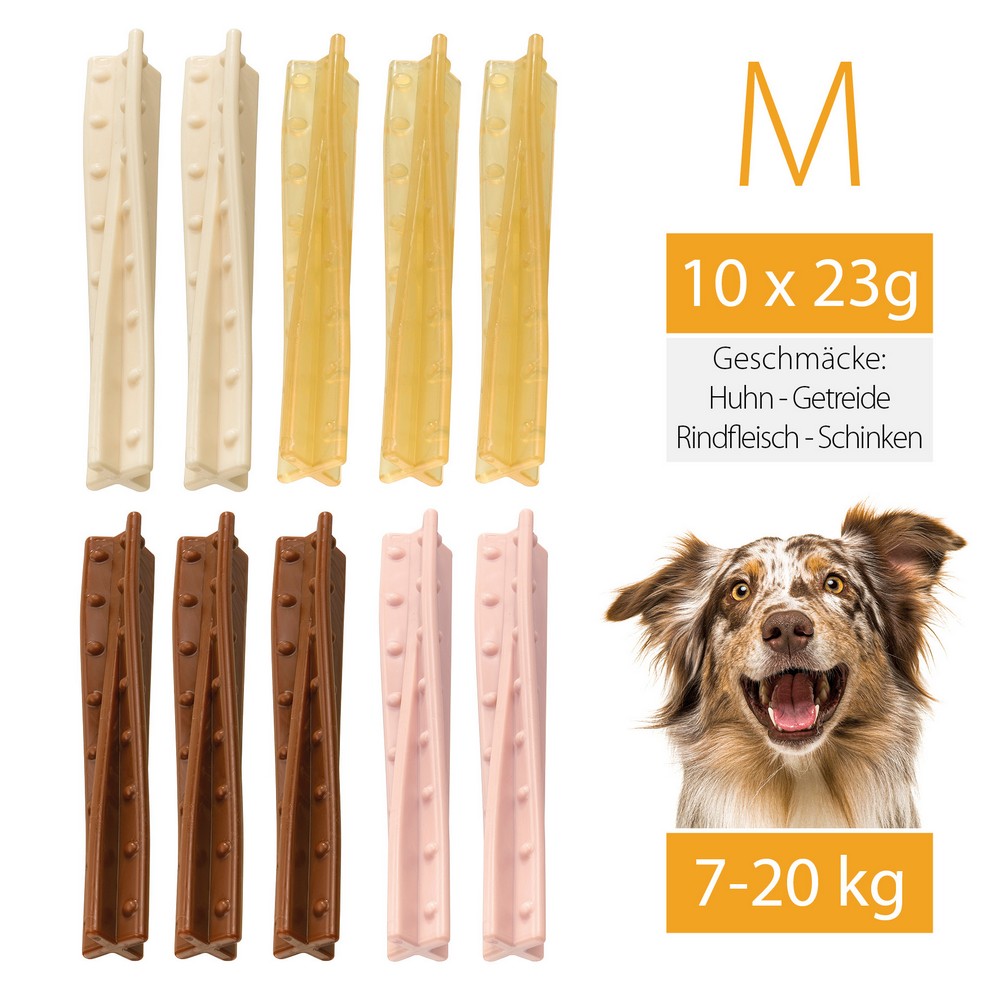 Игрушка для собак Ferplast GoodBite Familypack Helix M, кость, ассорти