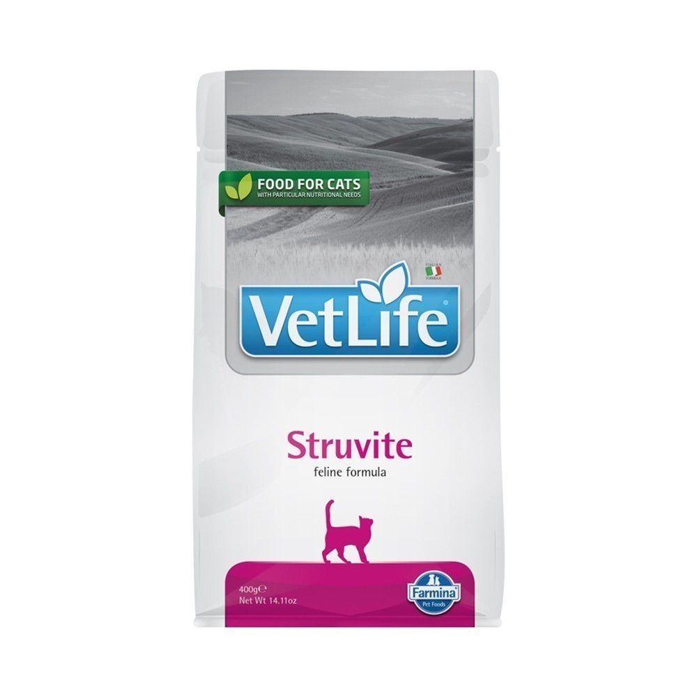 Корм для кошек Farmina Vet Life Natural Diet при Мкб (струвиты) сух. 400г