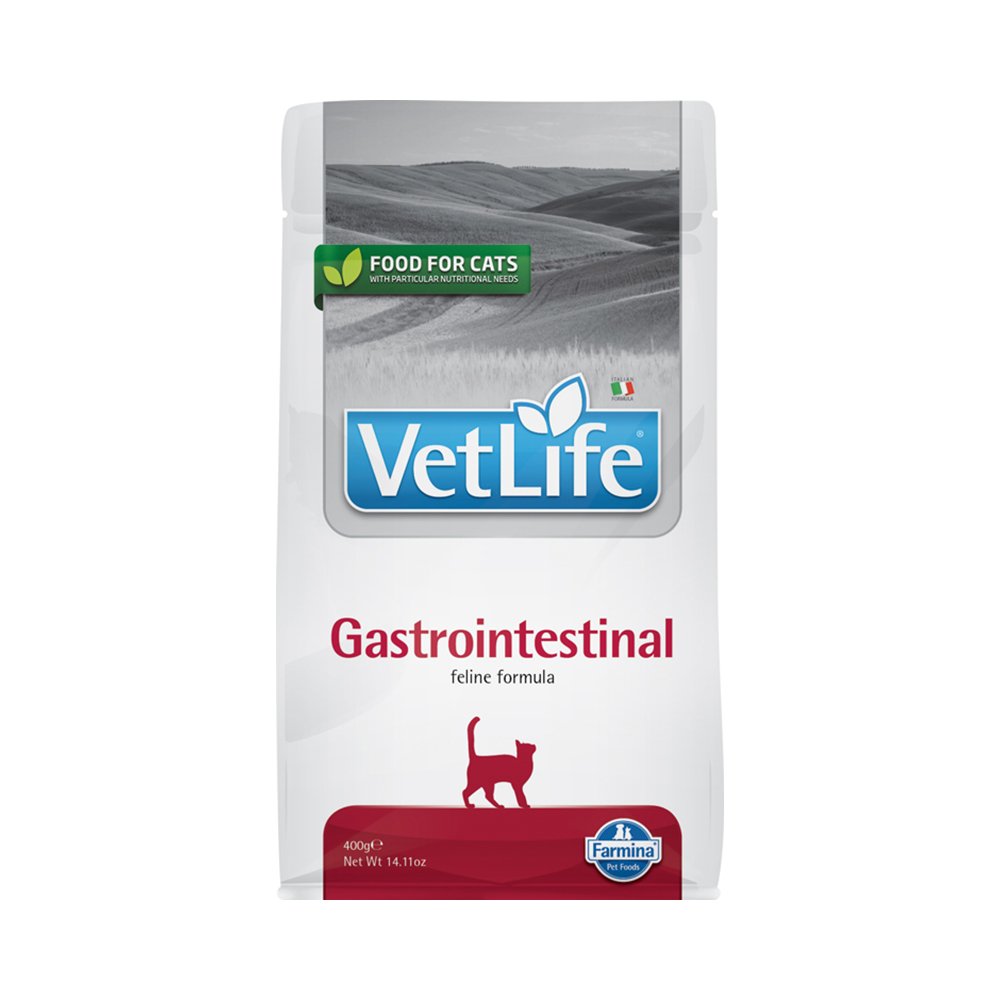 Корм для кошек Farmina Vet Life Natural Diet при проблемах с Жкт сух. 400г
