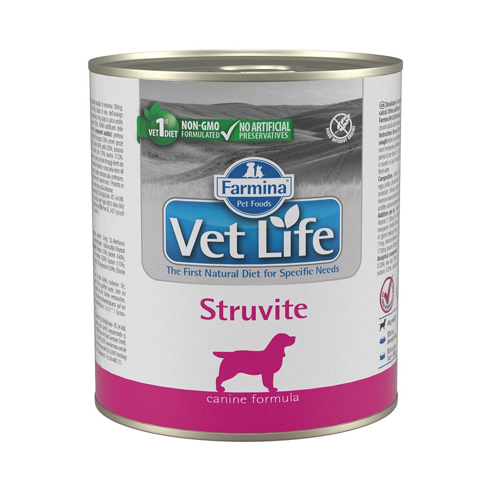Корм для собак Farmina Vet Life Struvite при Мкб паштет банка 300г