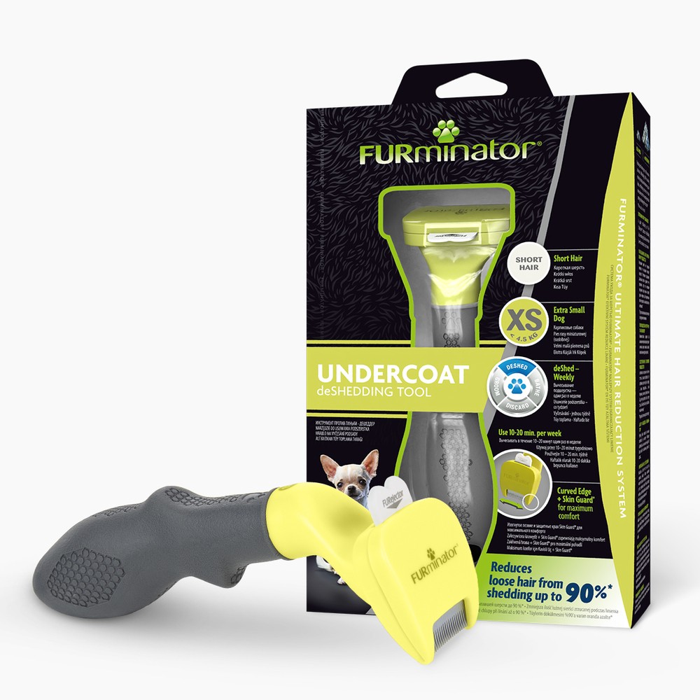 Фурминатор FURminator Xs для миниатюрных собак с короткой шерстью