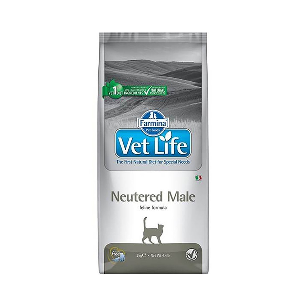 Корм для кошек Farmina Vet Life Natural Diet для кастрированных сух. 2кг