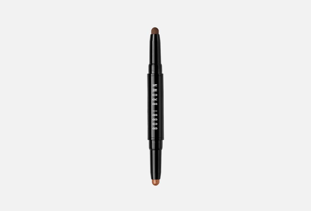 Bobbi Brown Тени д/век Двусторонние Long-wear cream Stick Milk chocolate/midnight brown 1,6гр
