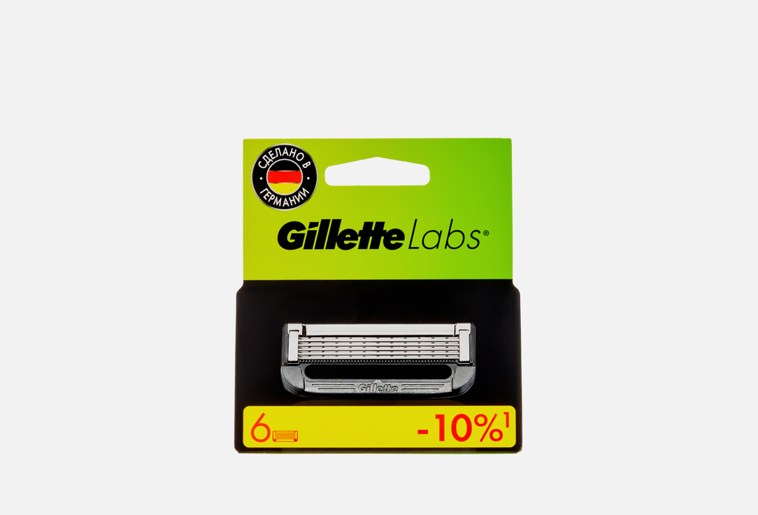GILLETTE Кассеты д/бритв LABS