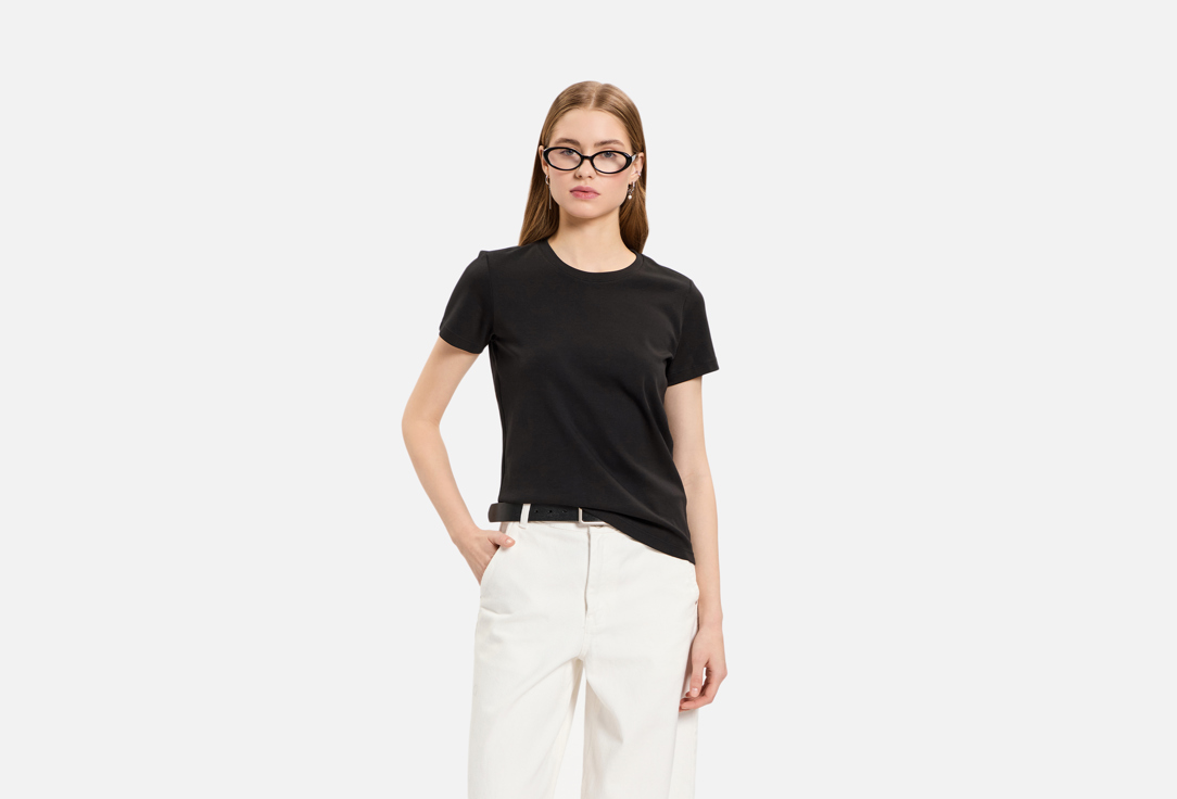 INNAMORE UNDERWEAR Футболка Женская ITD23166 Basic Cotton Nero 2