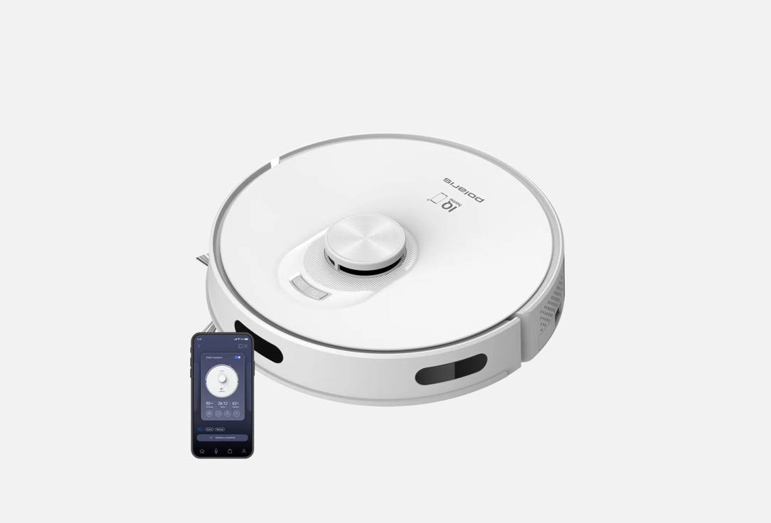Пылесос Polaris Робот-пылесос Pvcr G2 5001 Wifi Iq Home Белый
