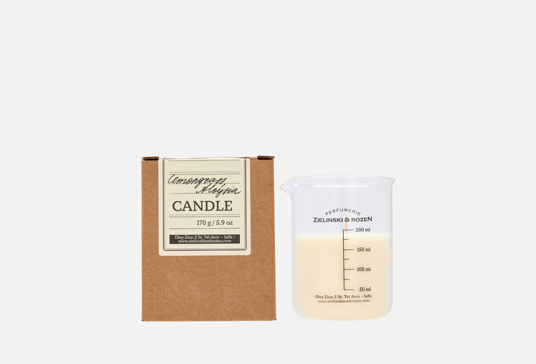 Zielinski & Rozen Аромасвеча Lemongrass&Aloysia 170гр