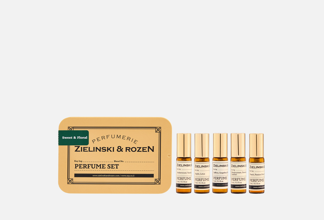 Парфюм Zielinski & Rozen Парфюмерный набор Sweet&floral 2 3мл