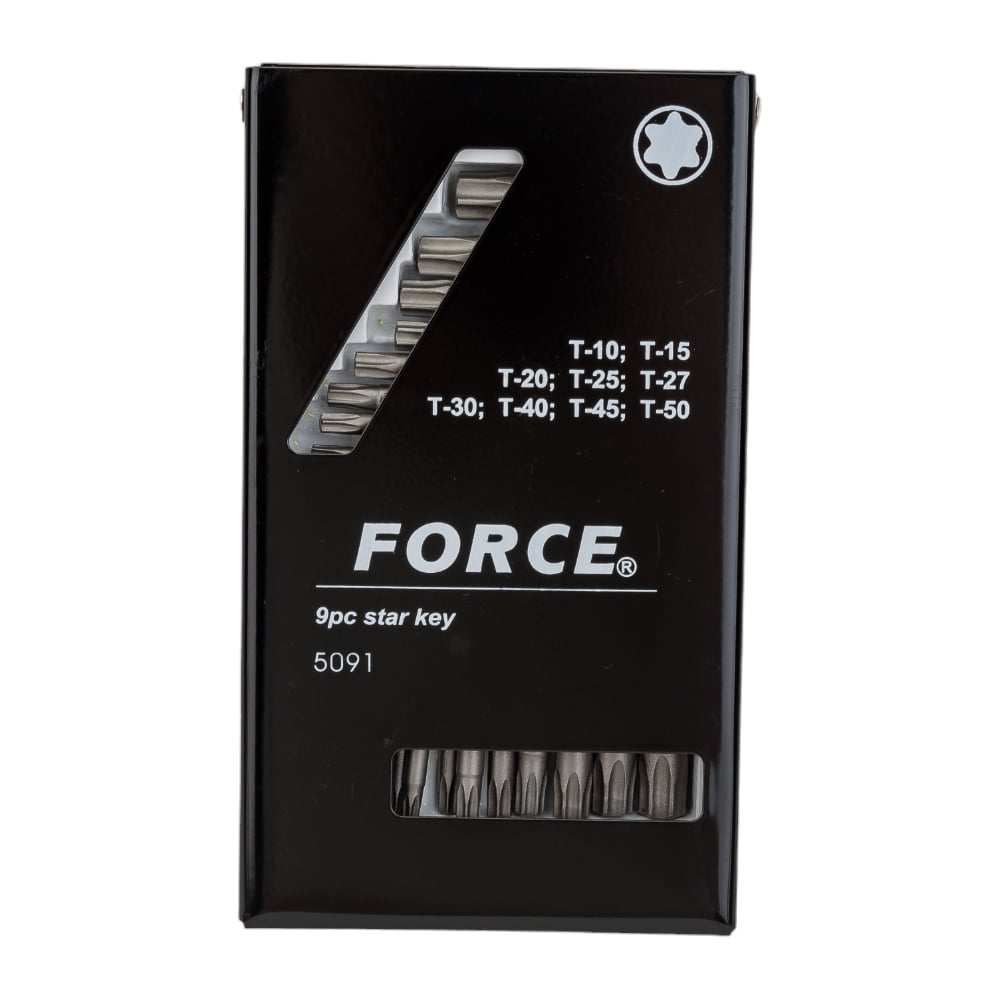 Набор Г-образных звездочек Force 5091