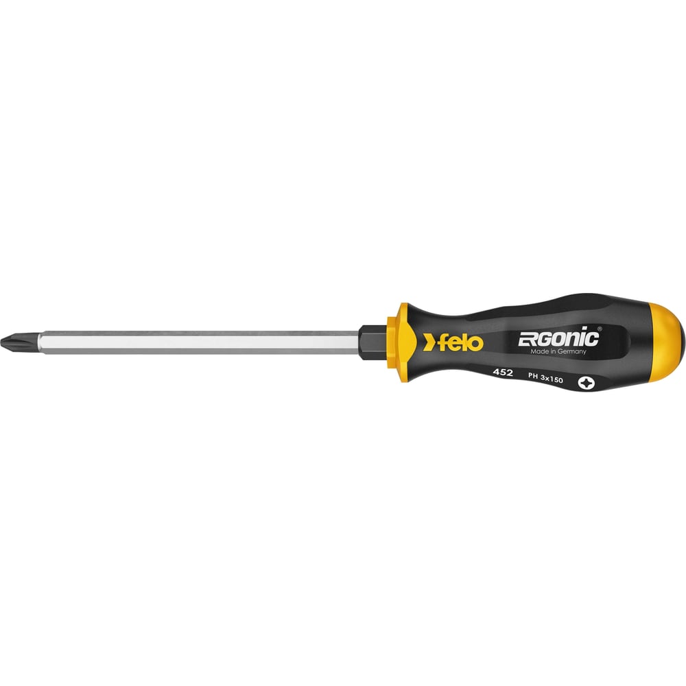 Отвертка Крестовая ударная Felo Ergonic 45210240