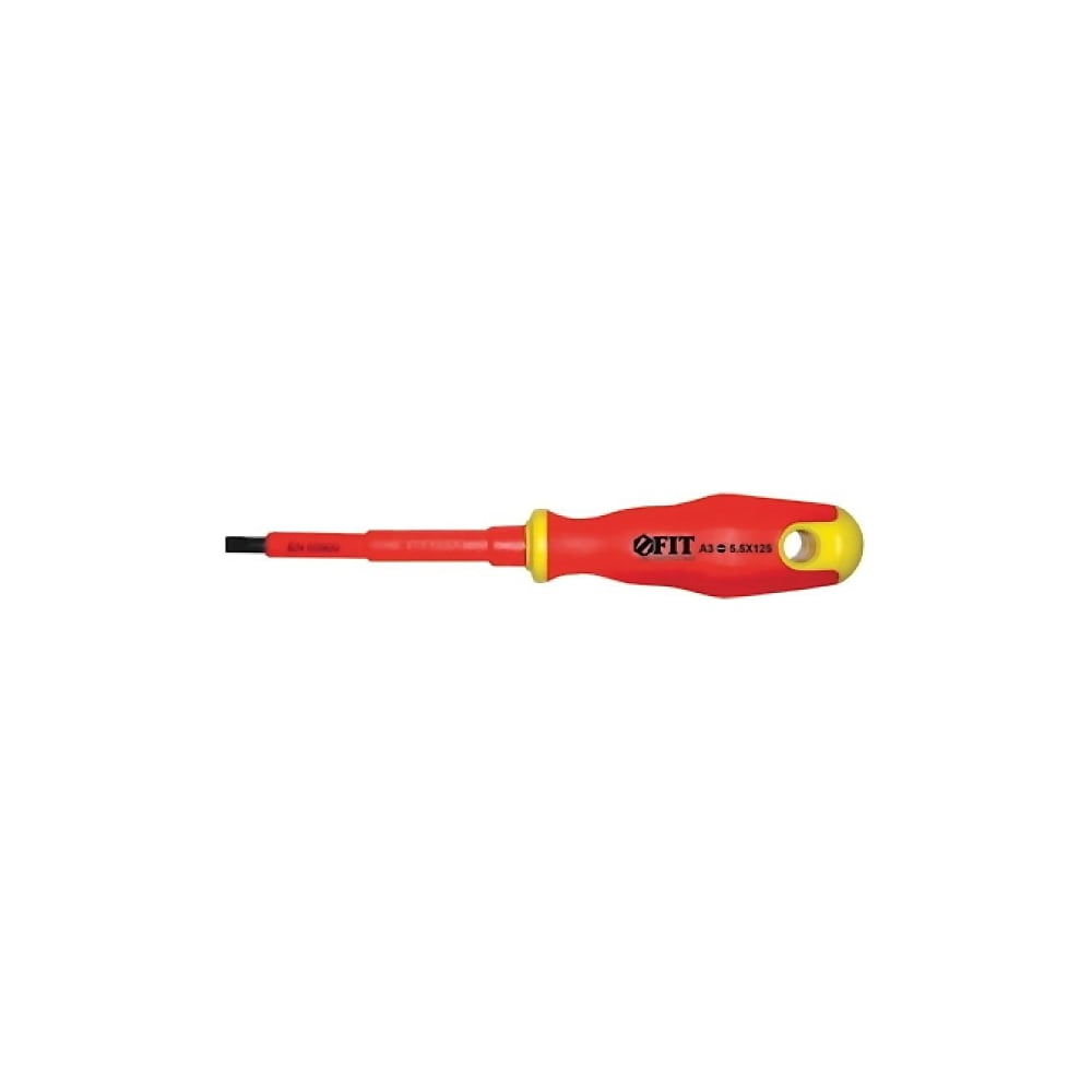 Изолированная отвертка Fit 55898