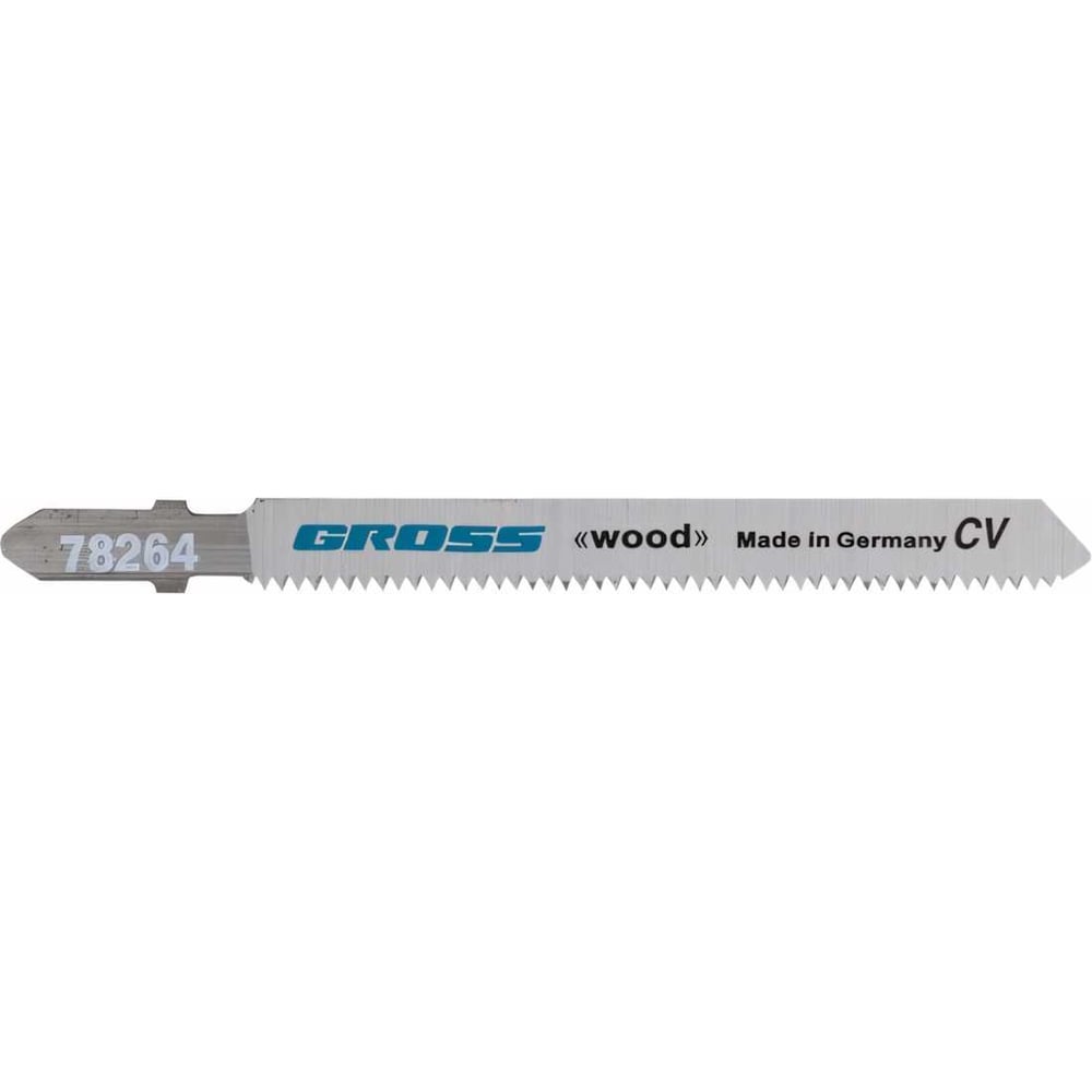 Лобзик Полотна для электролобзика по дереву Gross 78264