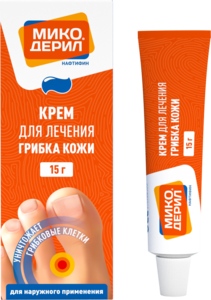 Лекарственное средство Микодерил Крем для наружного применения 1 % 15 г