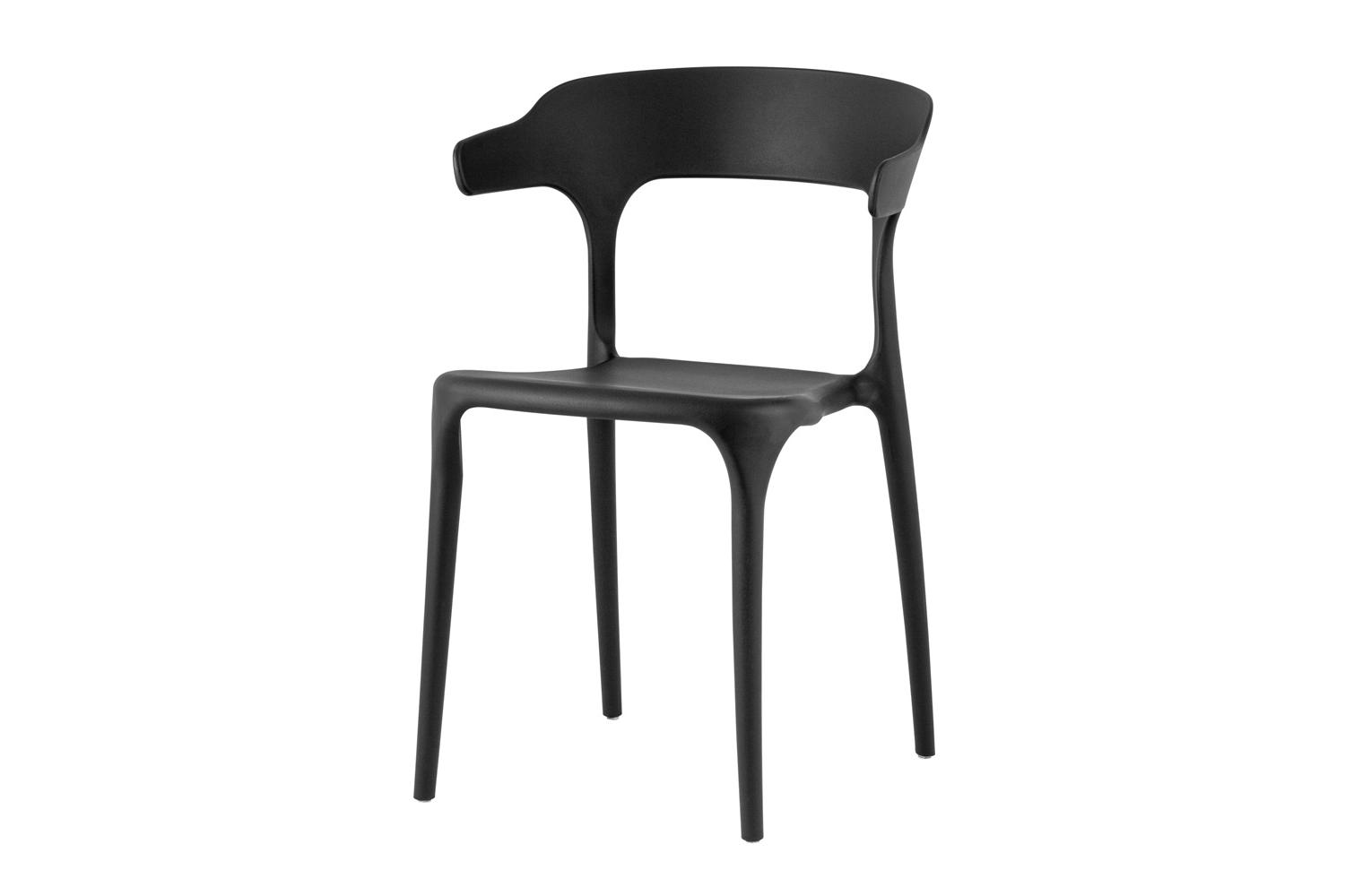 Стул Stool Group Neo, чёрный, пластмасса, 46х75х51