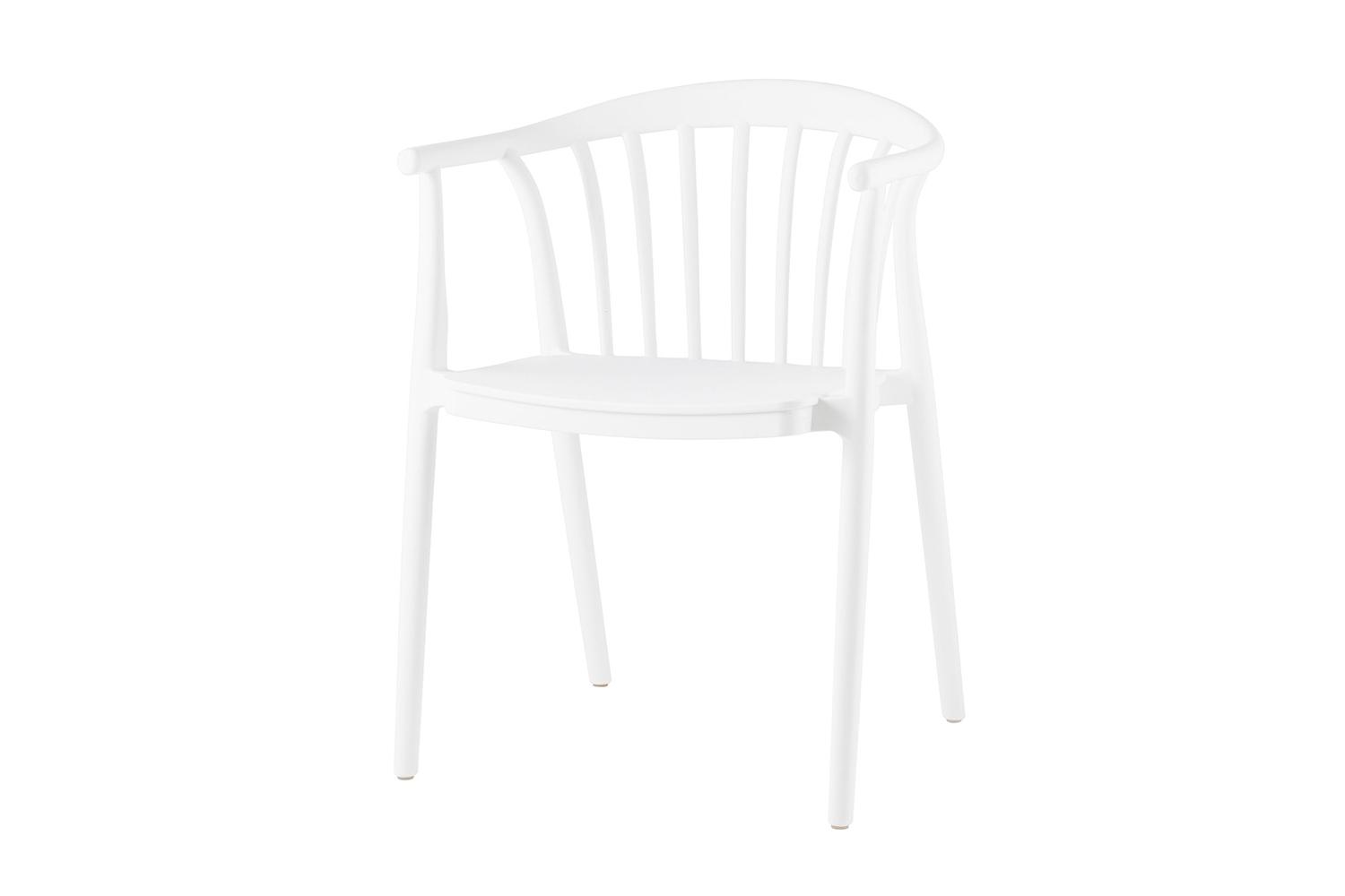 Стул Stool Group Campo, пластмасса, белый, штабелируемый, 54х51х74 см