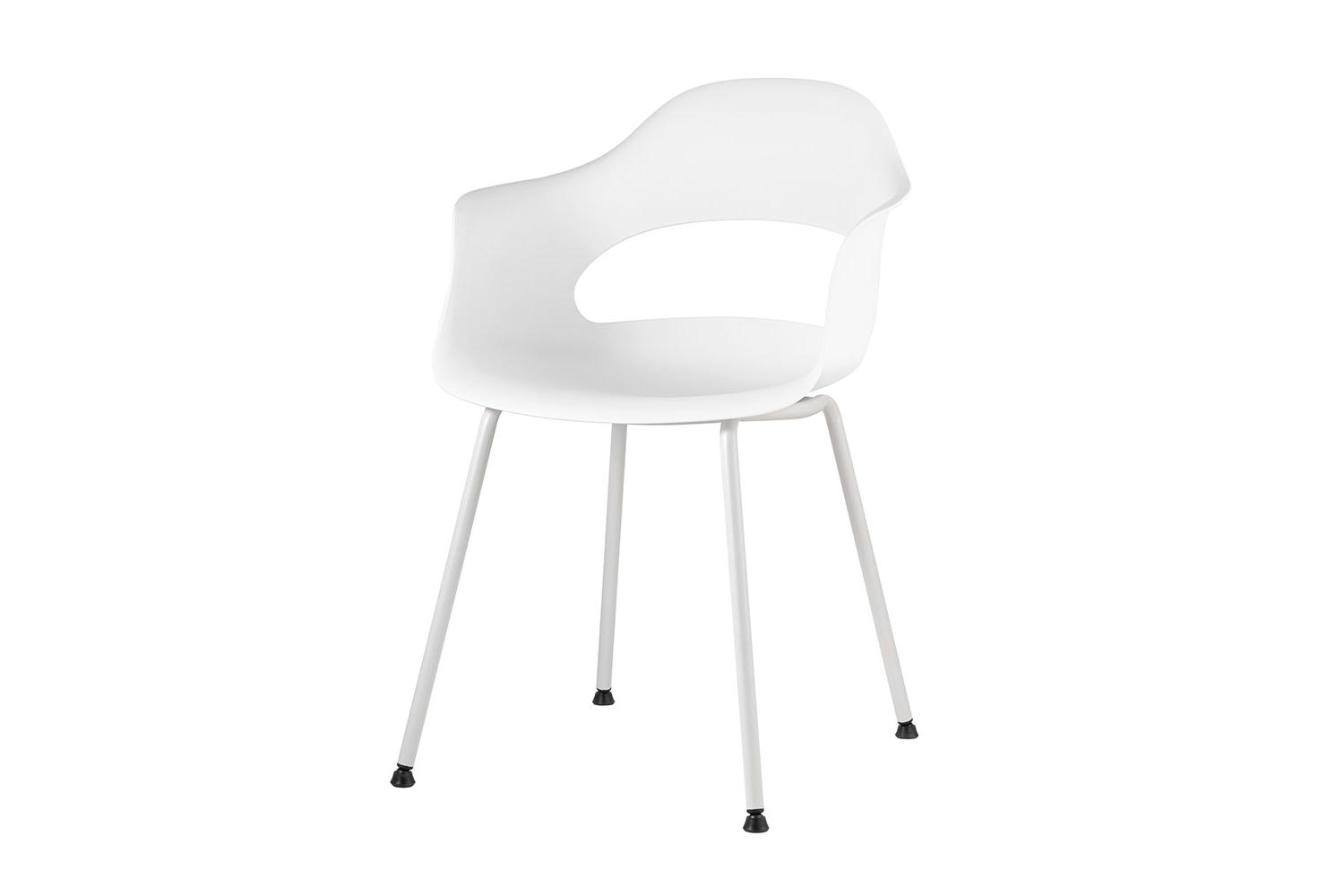 Стул Stool Group Lady, белый, пластик, металл, 55х56х81 см