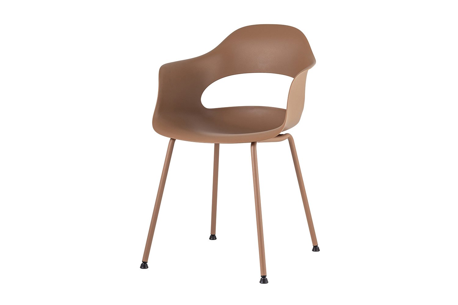 Стул Stool Group Lady, пластмасса, коричневый