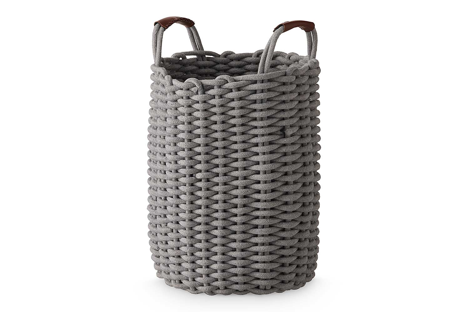Корзина Micasa Soft, хлопковый жгут, серый, 30 л