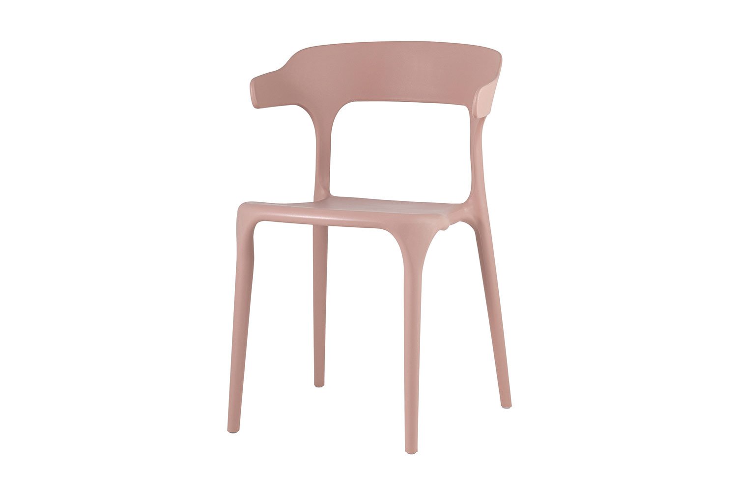 Стул Stool Group Neo, пыльно-розовый, пластмасса, 50х76х52