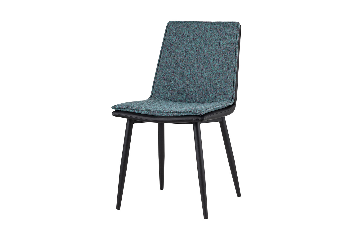 Стул Stool Group Юта, велюр, синий с чёрным