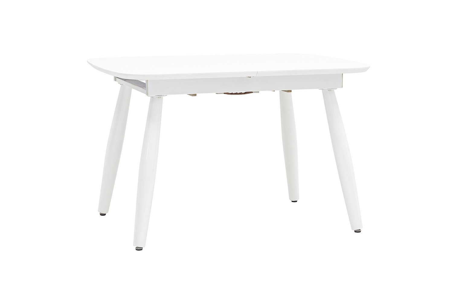 Стол обеденный Stool Group Чикаго раскладной, МДФ белый, 120x76x90 см, 160 см в разложенном виде