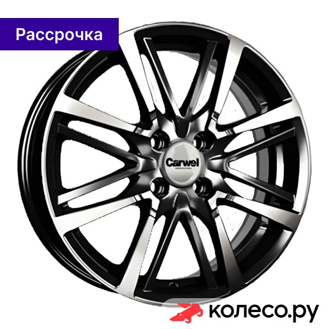 Литой диск Carwel Бустах 216 6x16 4x100 D60.1 ET50 AB