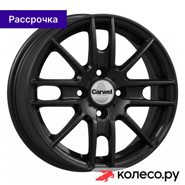 Литой диск Carwel Лада 173 5.5x14 4x100 D60.1 ET43 BK
