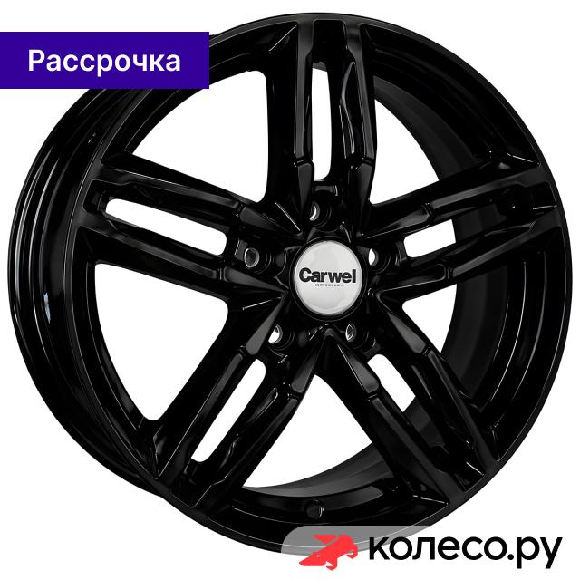Диск колесный литой Carwel Вайт 184 6x16 5x114.3 D67.1 ET45 BK