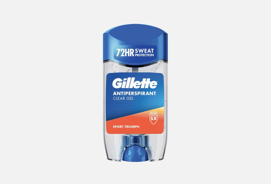 Gillette Дезодорант-антиперспирант гелевый муж.Triumph Sport 70мл