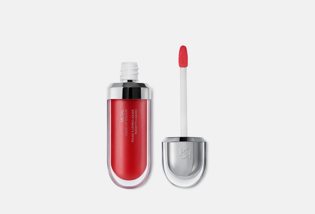 KIKO MILANO Помада жидкая с эффектом металлик 05 Classic Red 6,5мл