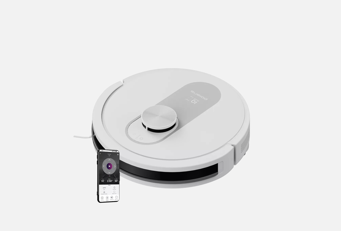 Polaris Робот-пылесос PVCR 4250 WIFI IQ Home Белый
