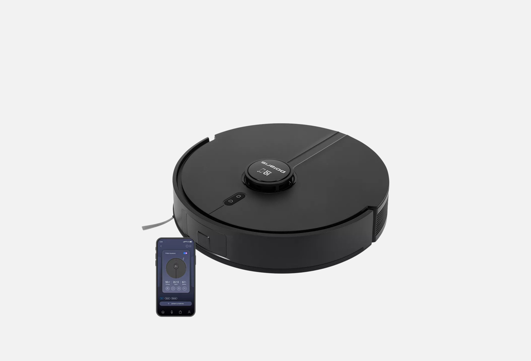 Polaris Робот-пылесос PVCR 5005 WIFI IQ Home Черный