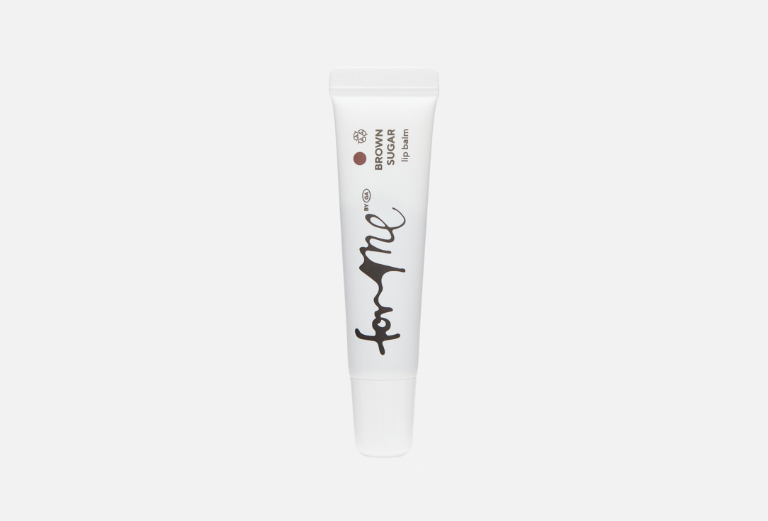 Бальзам для губ FOR ME by gold apple Brown Sugar, оттенок коричневый, 10 г