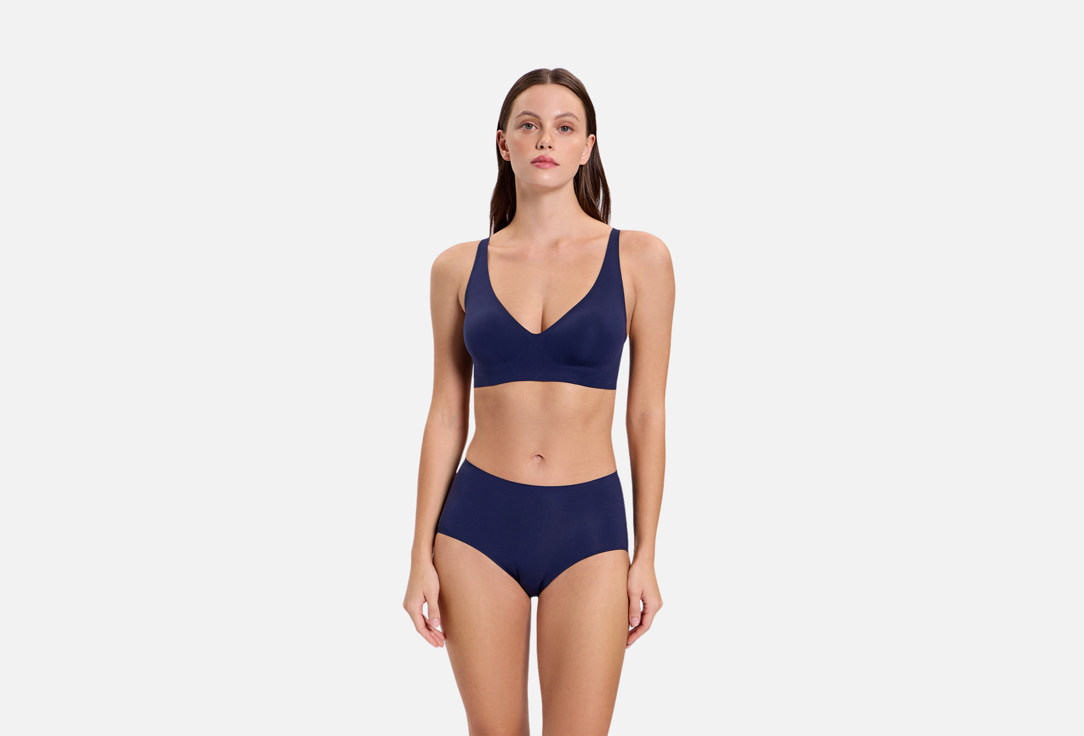 Belle you Бюстгальтер Регулируемые бретели W2080074 Синий р.M/L