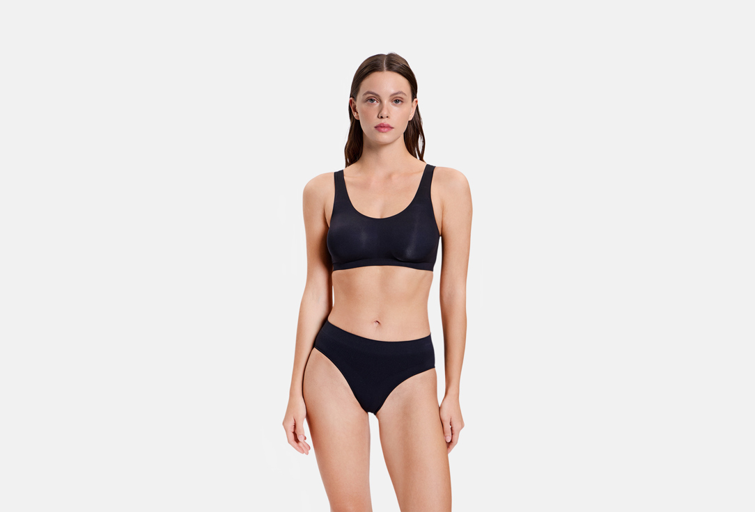 Belle you Трусы-слипы Средняя посадка W2090165 Черные р.M/L