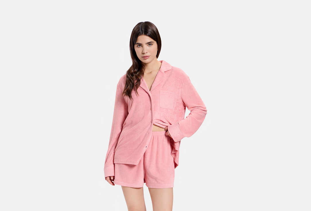 Belle you Шорты пижамные W5160030 Розовые р.XS