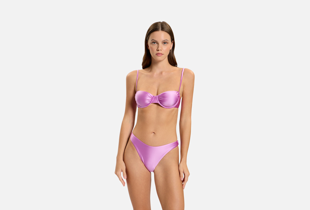 Belle you Купальные трусы-слипы W3250063 Лиловые р.M