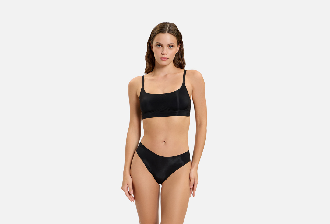 Belle you Топ W2080185 Airy Черный р.S