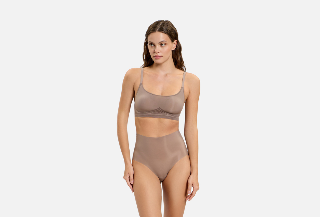 Belle you Трусы-кюлоты W2090278 Airy Капучино р.XS