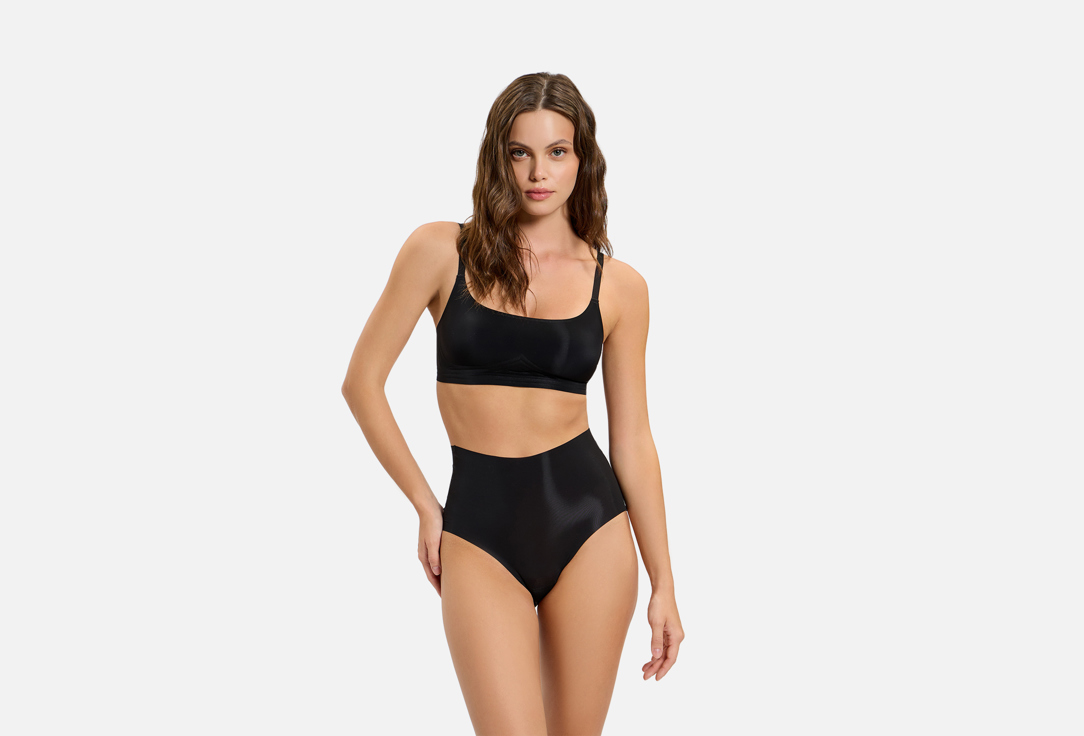 Belle you Трусы-кюлоты W2090278 Airy Черные р.S