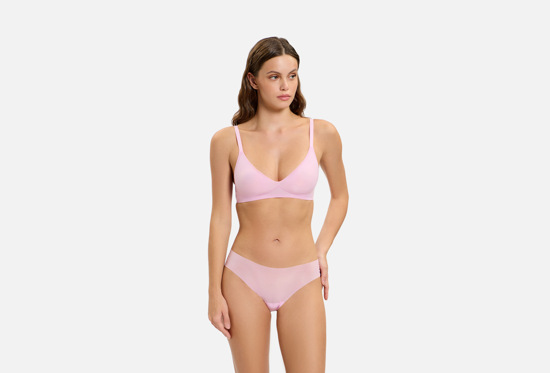 Belle you Трусы-слипы W2090077 Airy Сиренево-розовые р.L