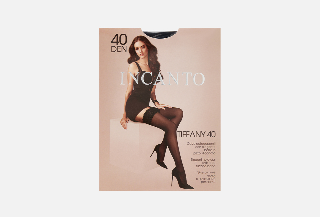 INCANTO Чулки Tiffany 40 Nero р.2