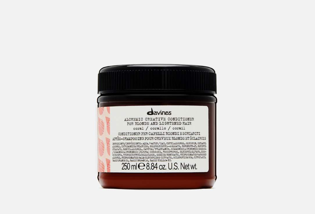 DAVINES Кондиционер креативный д/осветленных и натуральных блондов Коралл 250мл