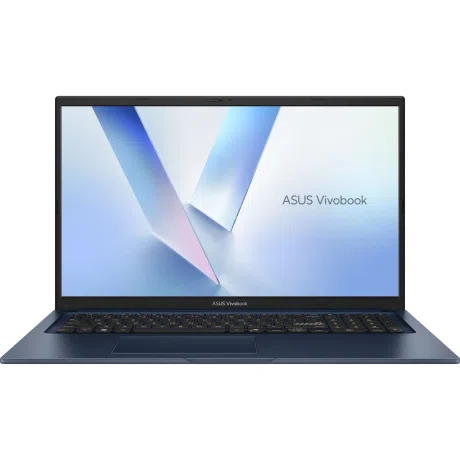 Ноутбук ASUS VivoBook 17 X1704-AU1159, 17,3 дюйма, Core 7 150U, 16 ГБ, SSD 512 ГБ, синий