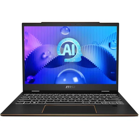 Ноутбук MSI Summit E13 AI Evo A1MTG-001US, Ultra 7 155H, ОЗУ 16 ГБ, SSD 1 ТБ, 13.3 дюйма, сенсорный, чёрный