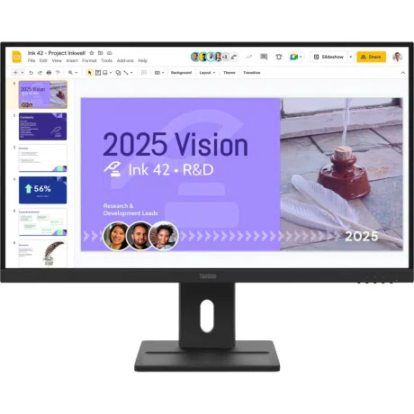 Монитор Lenovo ThinkVision E27q-40, 27", IPS, QHD, 100 Гц