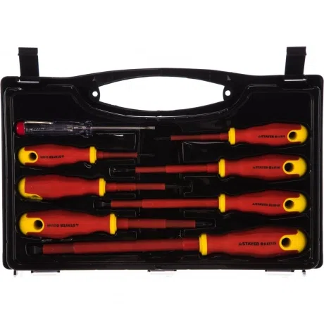 Набор отвёрток Stayer Profi Electro 25145-H8_z01, 8 предметов, изолированные, до 1000 В